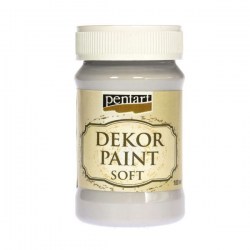Dekor Soft Paint 100ml Pentart - Dove Gray
